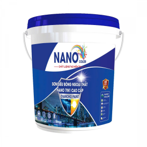 Sơn siêu bóng ngoại thất nano 7in1 cao cấp - Nano Color